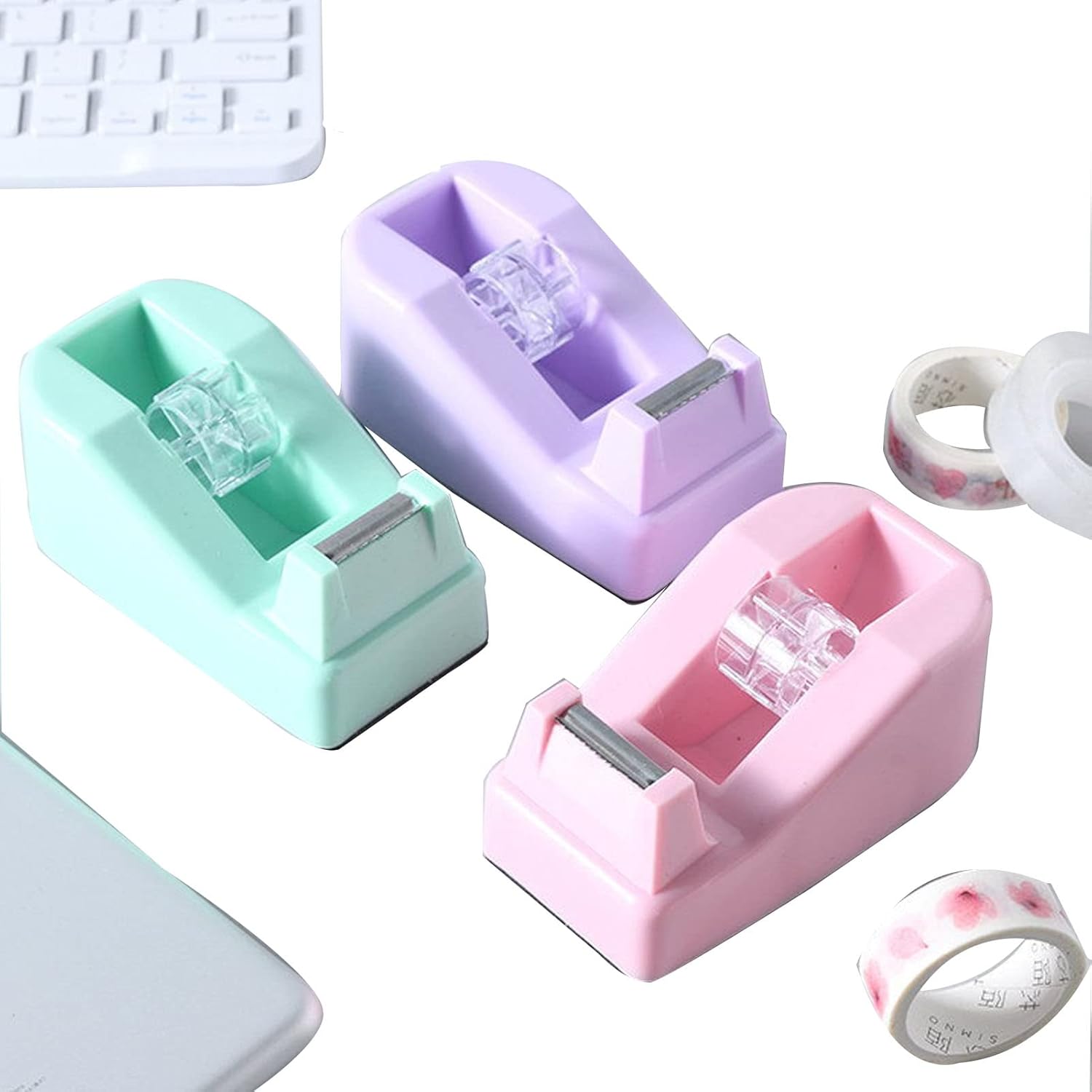 Tape Dispenser Weighted - 1 PC Desktop Tape Dispenser with