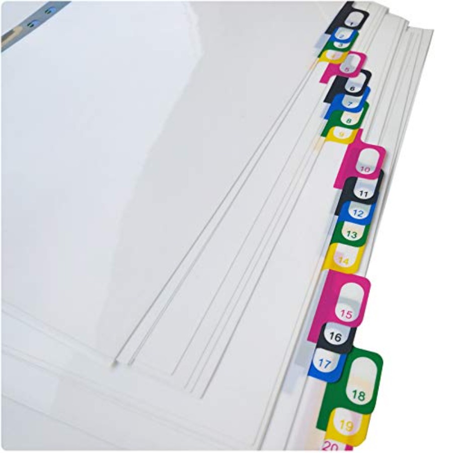 A4 Plastic Binder Index Tab Di - Tab Divider A4 리뷰 및 가격