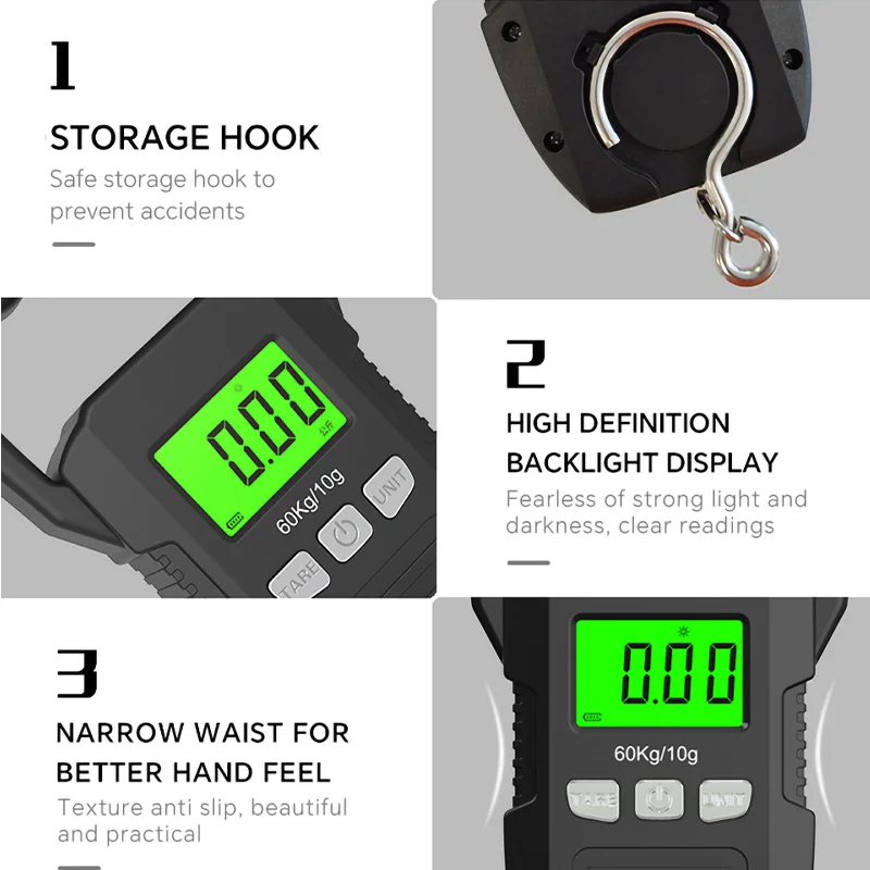 60kg/10g LCD Digital Hanging S - Tape Dispenser Weighted 리뷰 및 가격