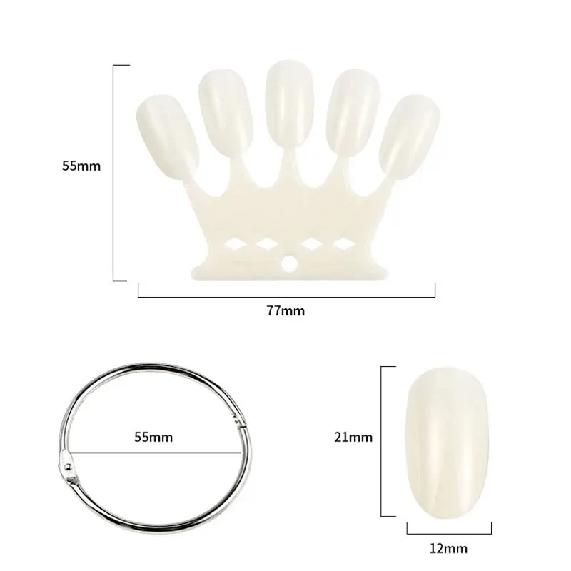 50pcs/pack Crown Shape False T - Gel Refill Pack 리뷰 및 가격