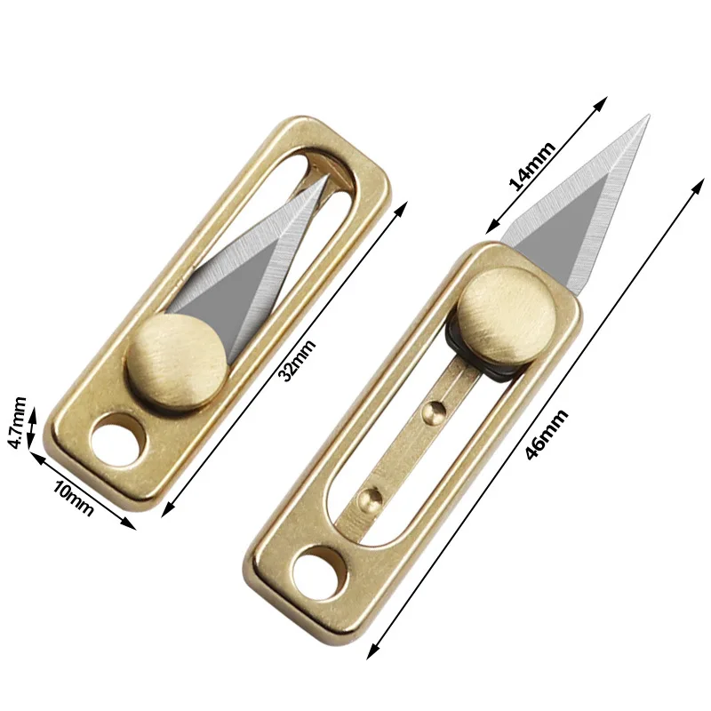 Mini Brass Stainless Steel Kni - Letter Opener Brass 리뷰 및 가격