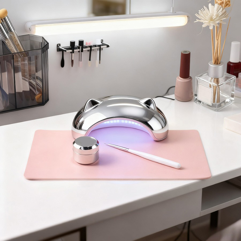 Foldable Nail Art Table Mat PU - Leather Desk Pad 리뷰 및 가격