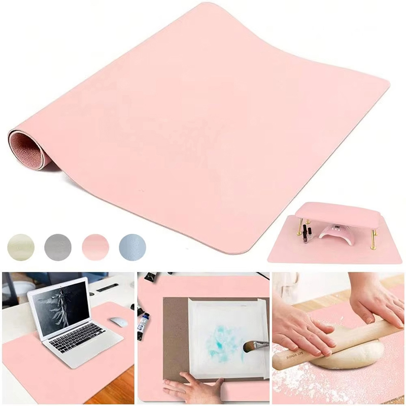 Foldable Nail Art Table Mat PU - Leather Desk Pad 리뷰 및 가격