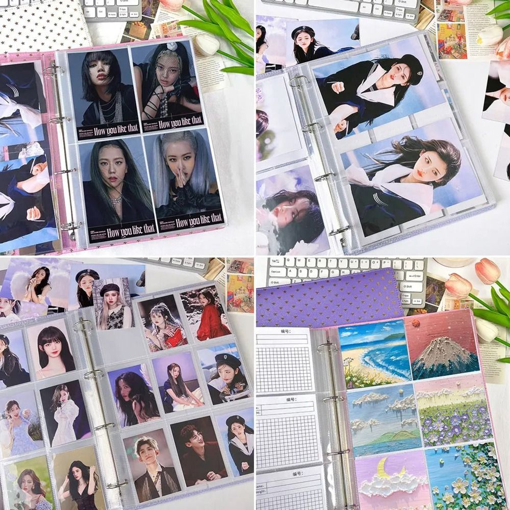 10Pcs A4 Kpop Binder Sheets Mu - Card Index Box 리뷰 및 가격