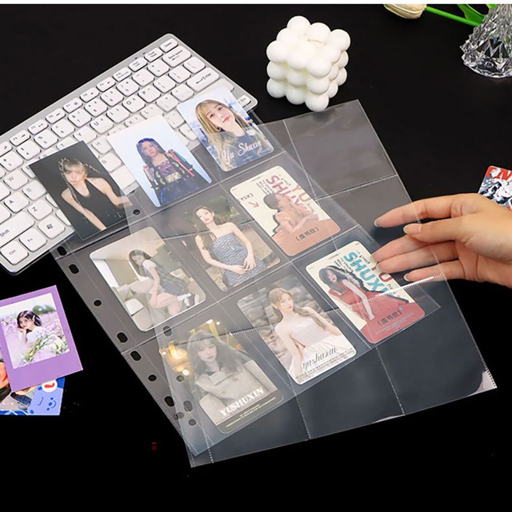 10Pcs A4 Kpop Binder Sheets Mu - Card Index Box 리뷰 및 가격