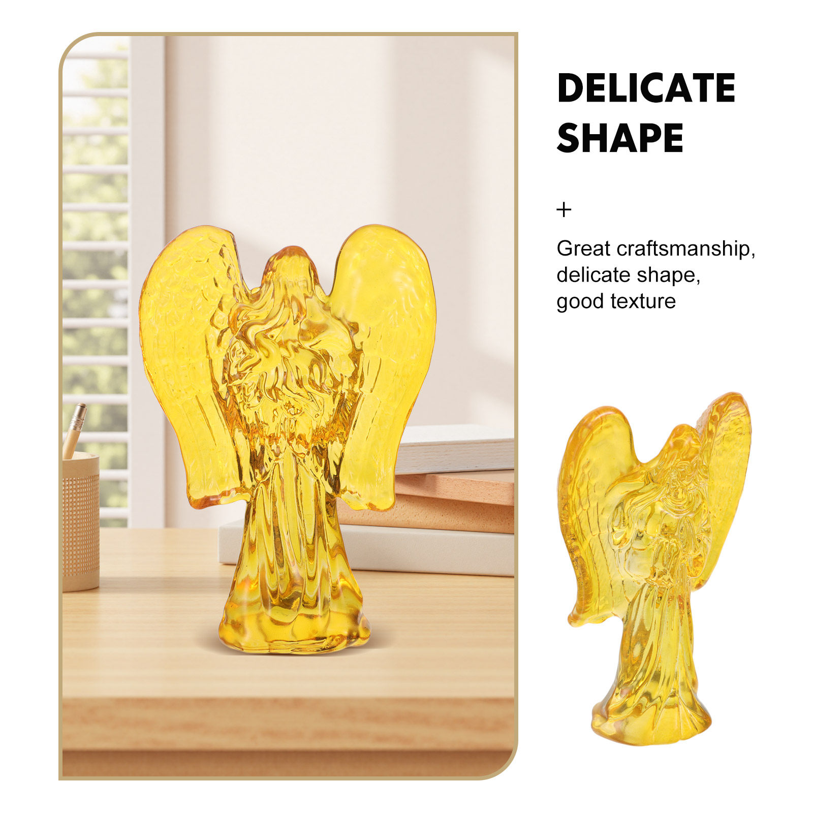 Crystal Angel Praying Statue C - Paper Weight Crystal 리뷰 및 가격