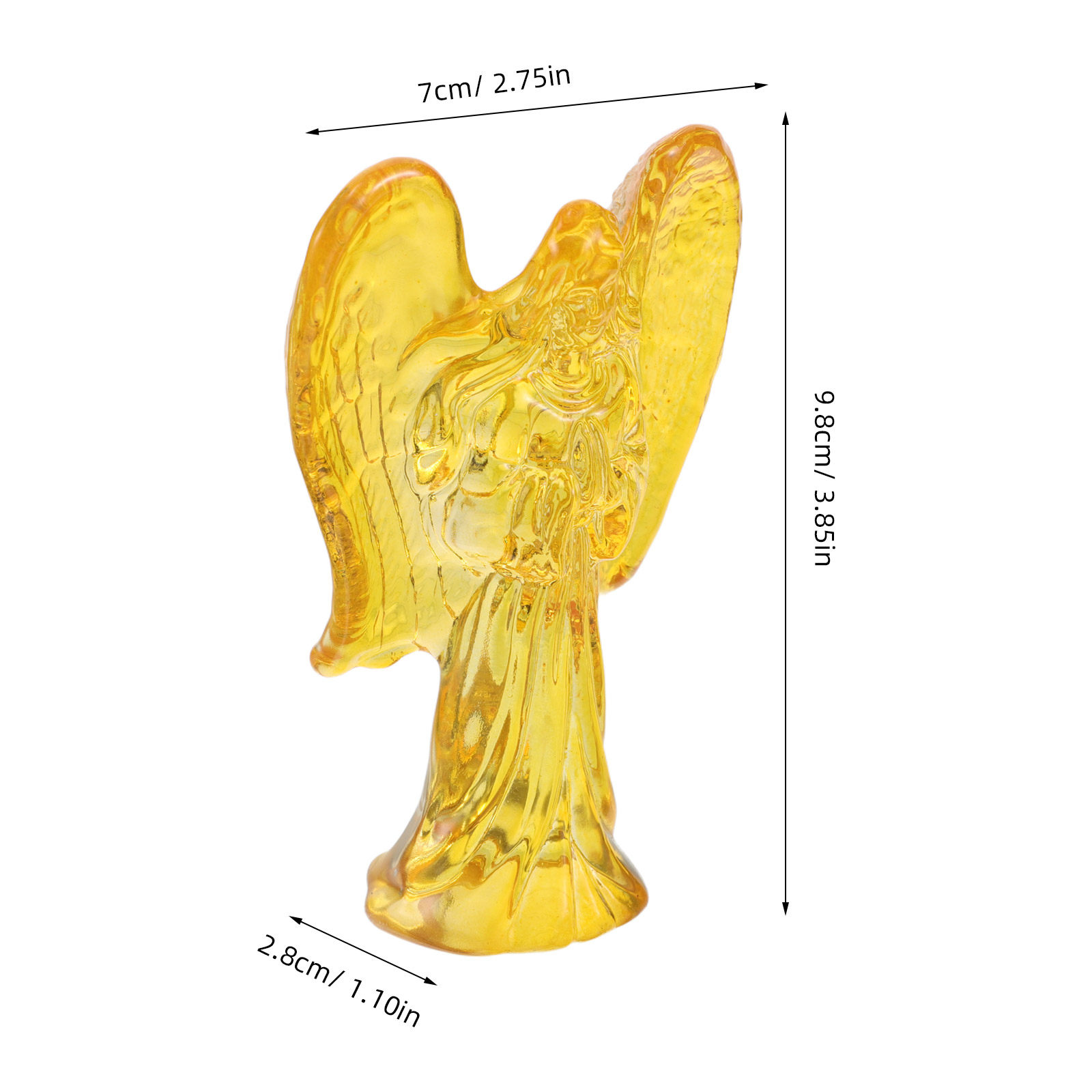 Crystal Angel Praying Statue C - Paper Weight Crystal 리뷰 및 가격