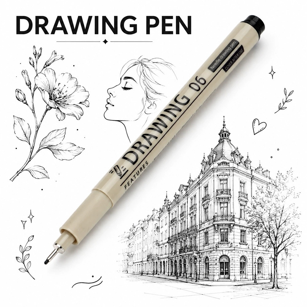 12Pcs Pigment Liner Art Marker - Correction Pen Fine 리뷰 및 가격