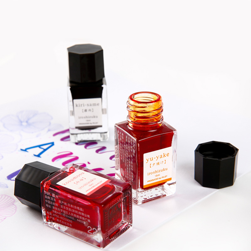 1PC Japan Pilot Color Shizuku  - Fountain Pen Bottled Ink 리뷰 및 가격