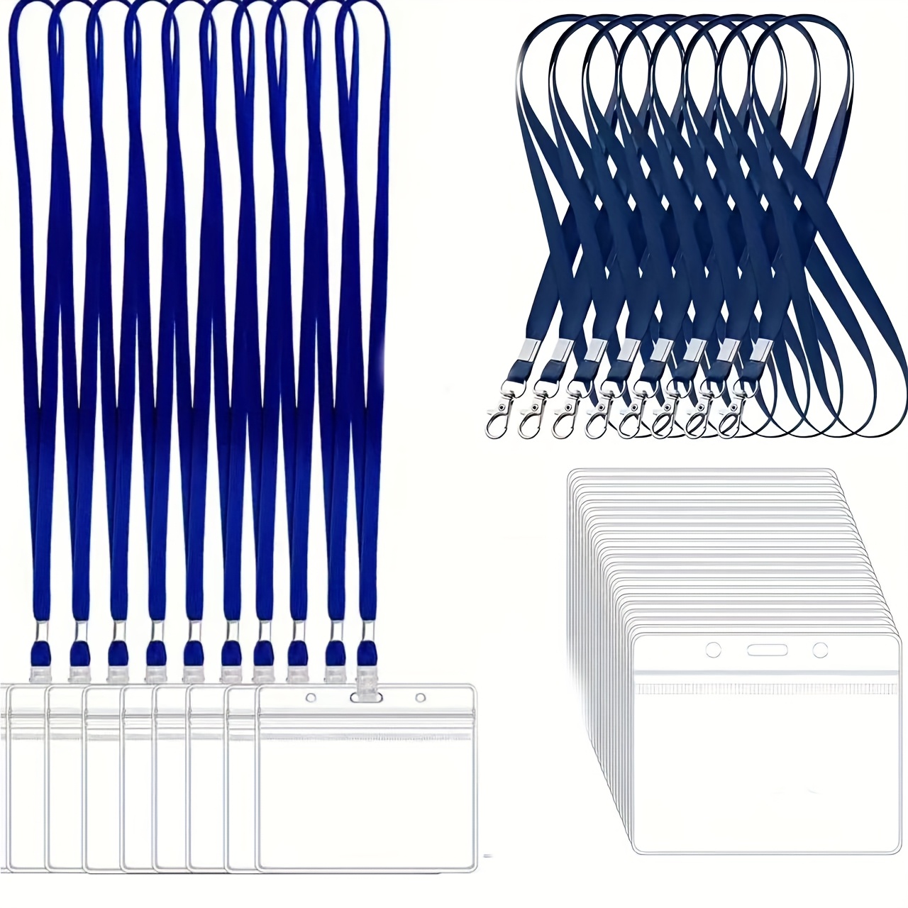 10 sets Transparent PVC ID Car - Index Card Holder 리뷰 및 가격