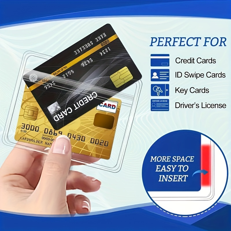 10 sets Transparent PVC ID Car - Index Card Holder 리뷰 및 가격