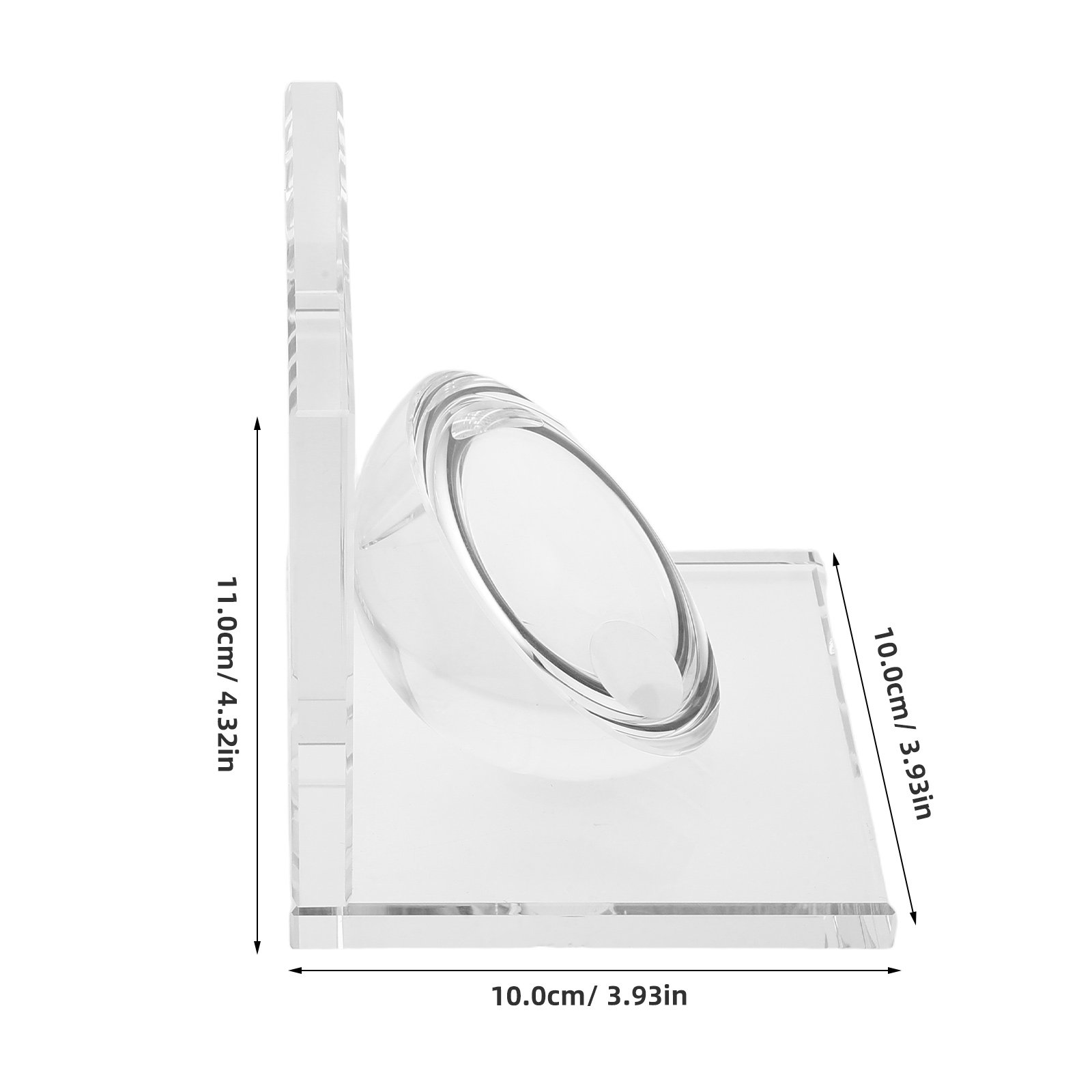Weighted Crystal Bookend Pair  - Book Weight Glass 리뷰 및 가격