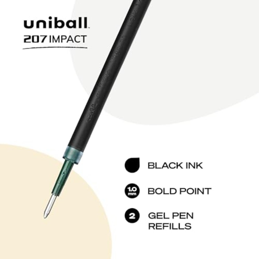 Uniball 207 Gel Pen Refills, B - Gel Refill Pack 리뷰 및 가격