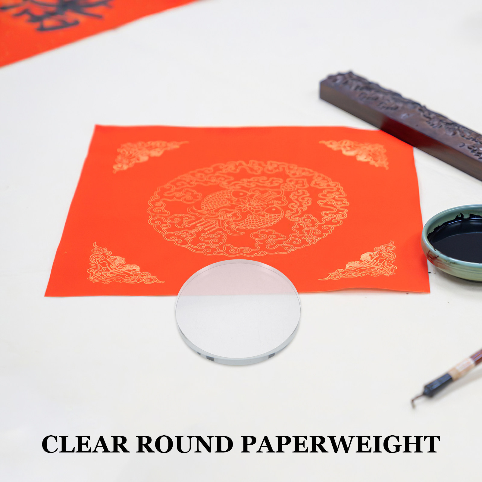 Round Crystal Paperweight Heav - Paper Weight Crystal 리뷰 및 가격