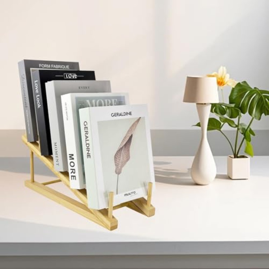 Book Display Stand Holder, 5-T - Magazine Holder Rack 리뷰 및 가격