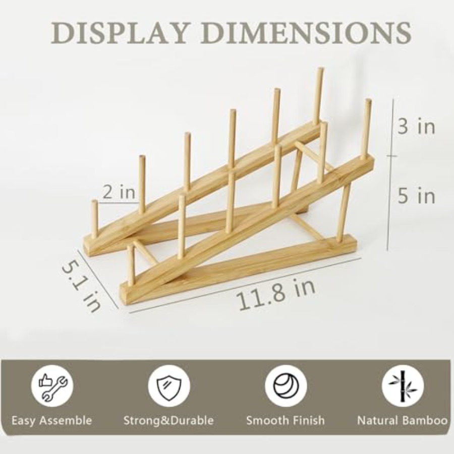 Book Display Stand Holder, 5-T - Magazine Holder Rack 리뷰 및 가격