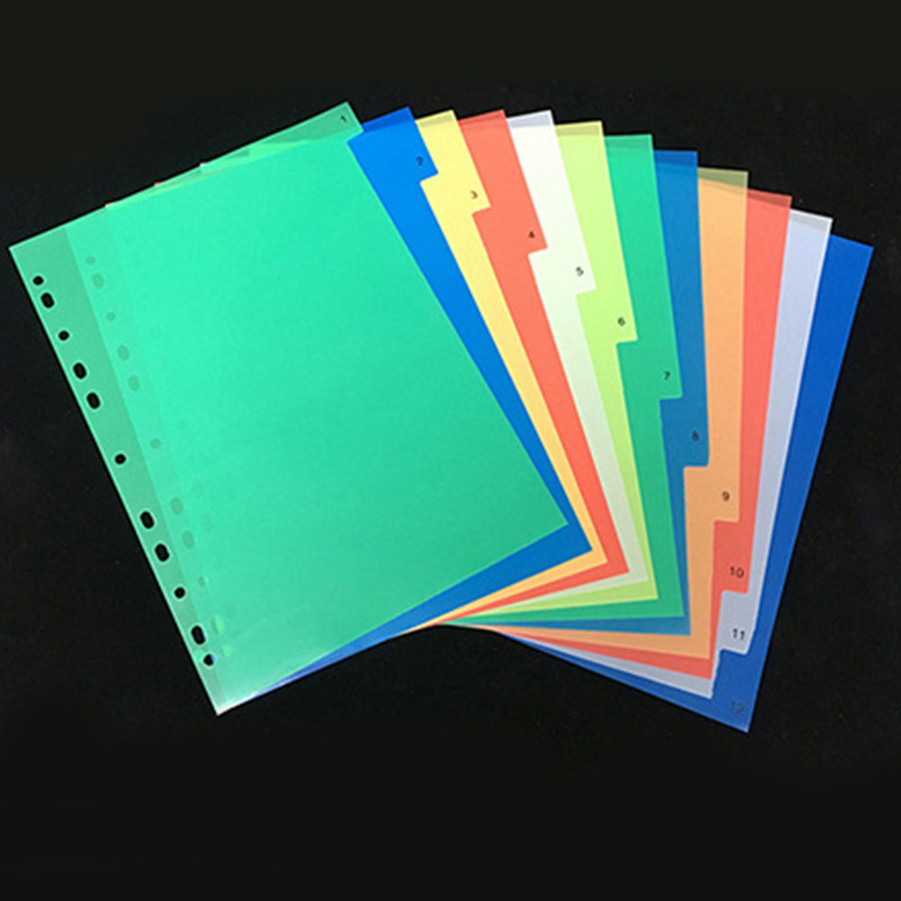 40Pcs Index Page Dividers Colo - Tab Divider A4 리뷰 및 가격