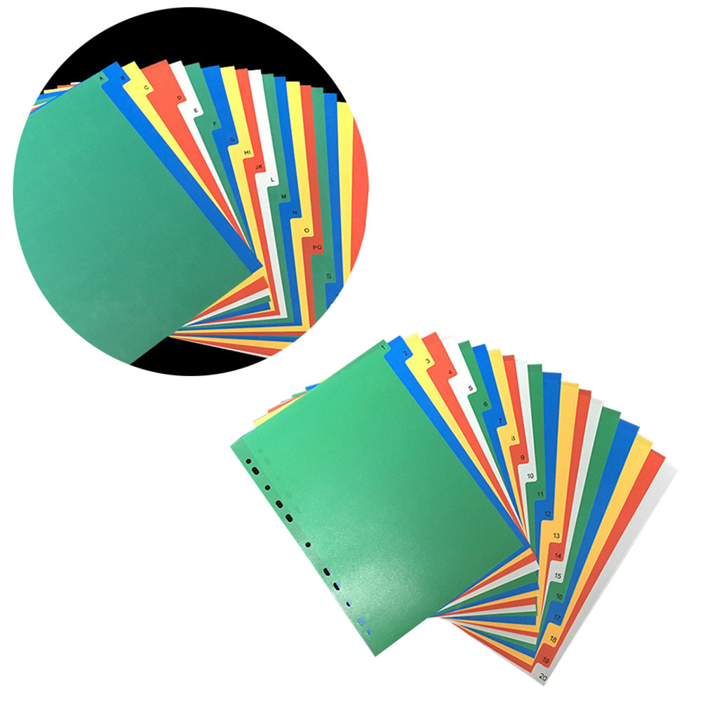 40Pcs Index Page Dividers Colo - Tab Divider A4 리뷰 및 가격