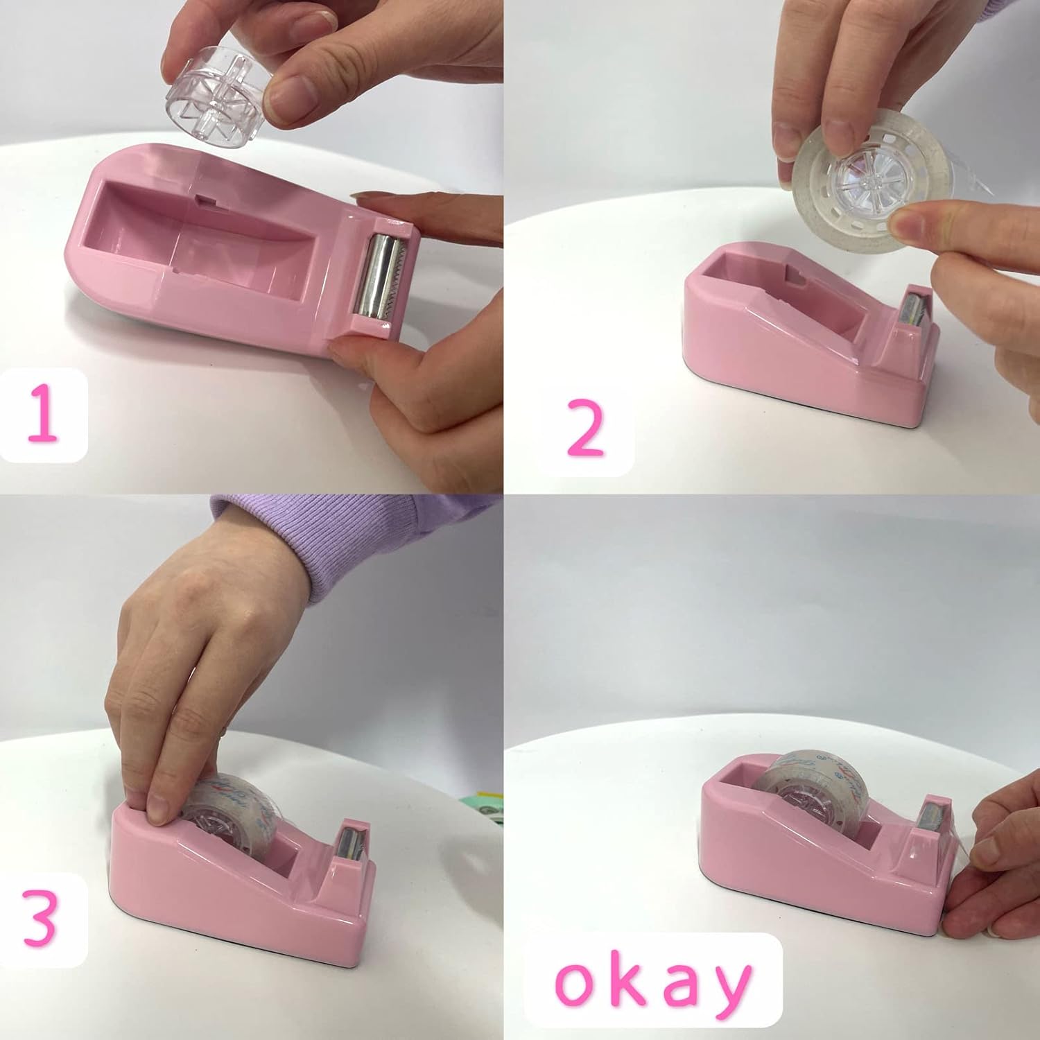 1 PC Desktop Tape Dispenser wi - Tape Dispenser Weighted 리뷰 및 가격