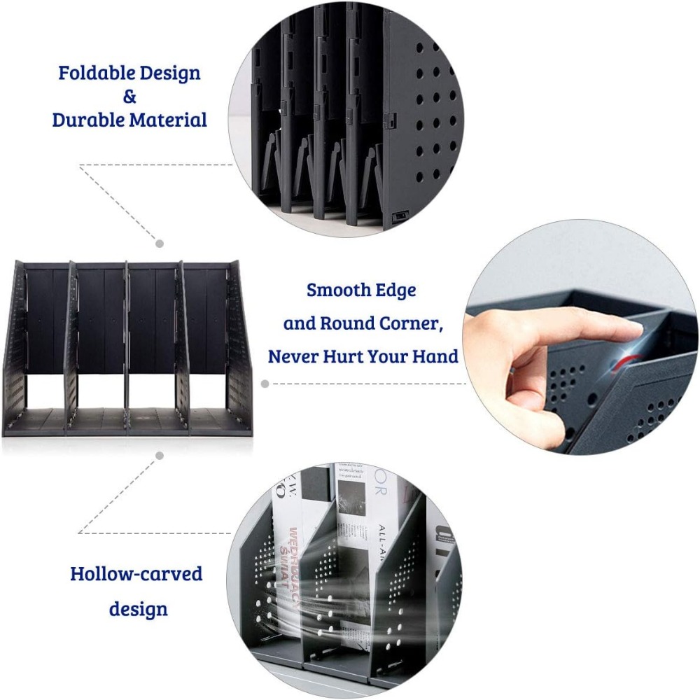 Collapsible Magazine Holder Pl - Magazine Holder Rack 리뷰 및 가격