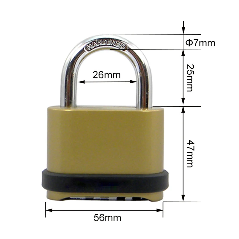 Outdoor Lock No Key 4 Digit Co - Letter Opener Brass 리뷰 및 가격