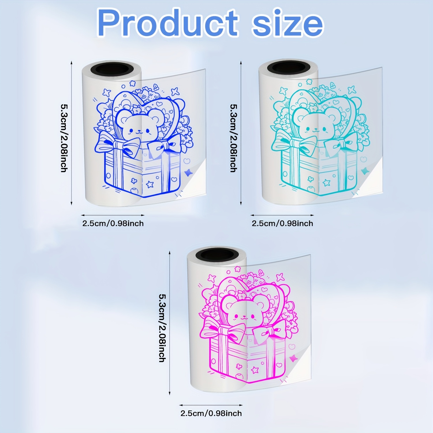 M02 Transparent Colorful Therm - Ink Blotter Paper 리뷰 및 가격