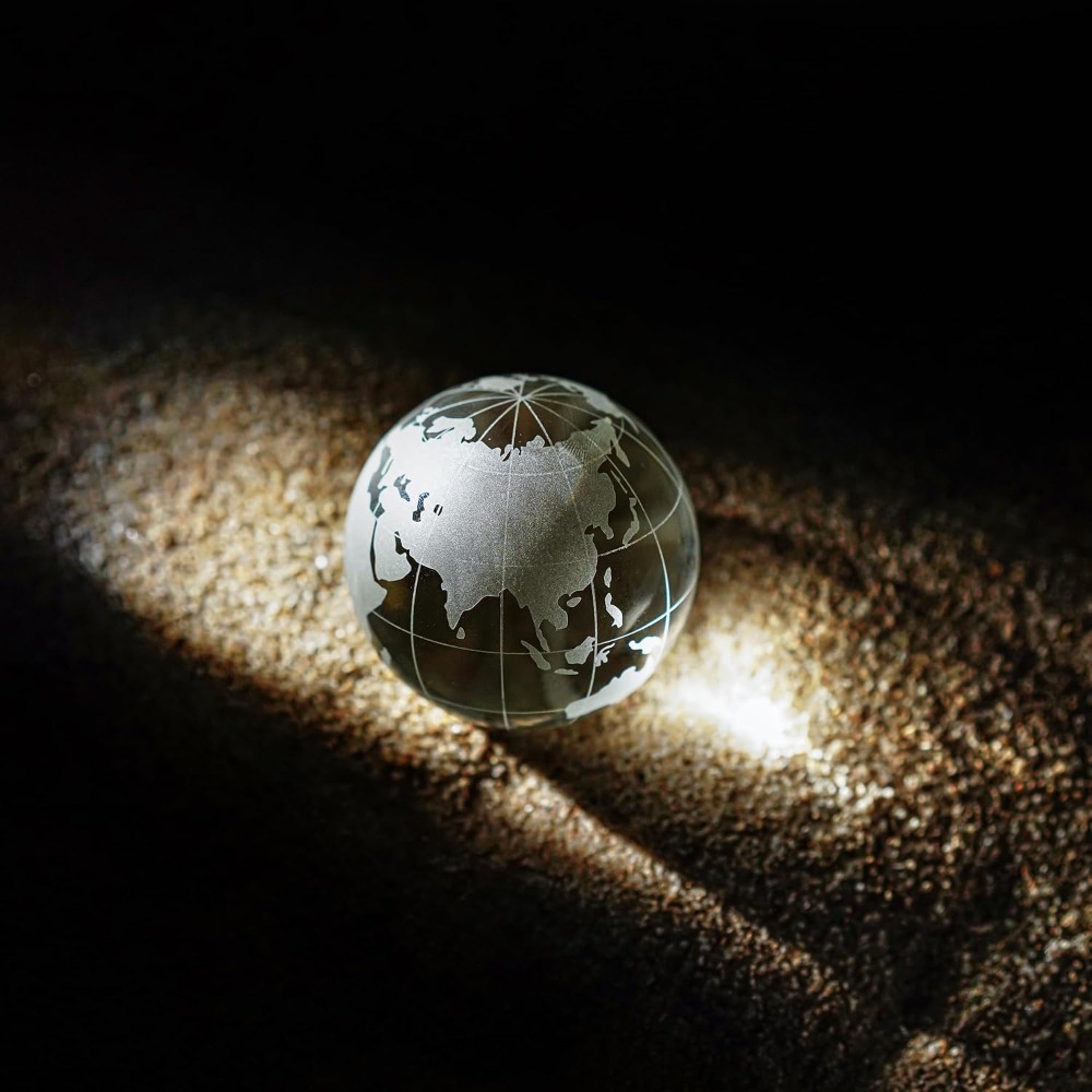 60mm Crystal Earth Globe Paper - Paper Weight Crystal 리뷰 및 가격