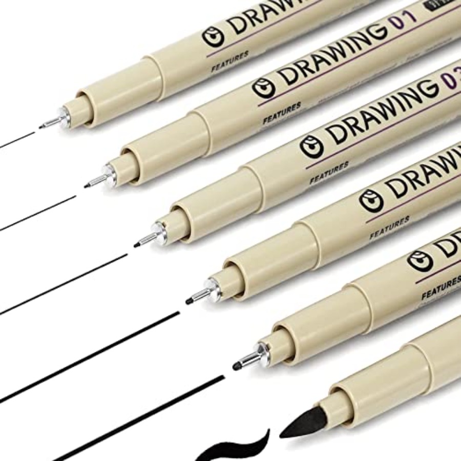 Muchcute Micro liner Drawing A - Archive Box Set 리뷰 및 가격