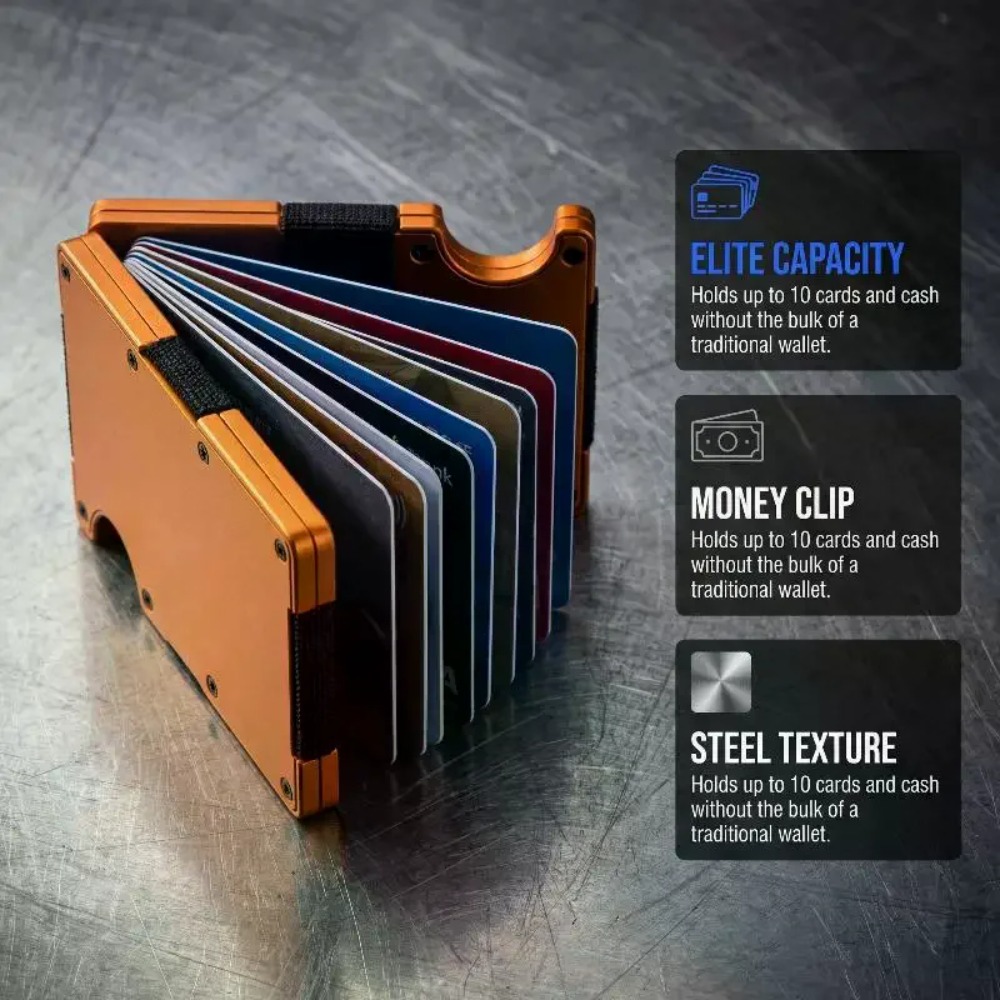 Aluminum Alloy Rfid Blocking C - Index Card Holder 리뷰 및 가격