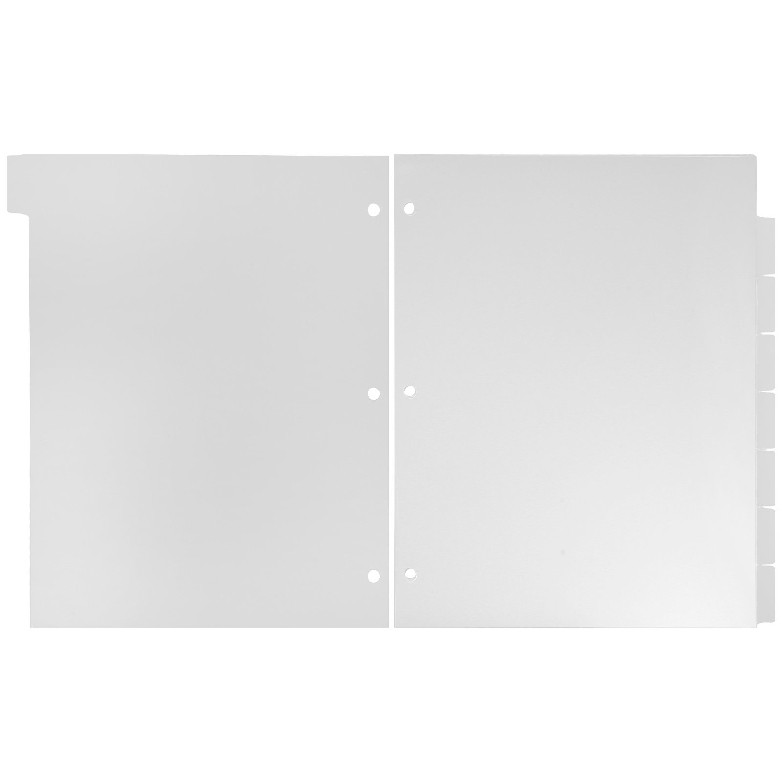 8 Sheets Tabbed Divider Pages  - Tab Divider A4 리뷰 및 가격