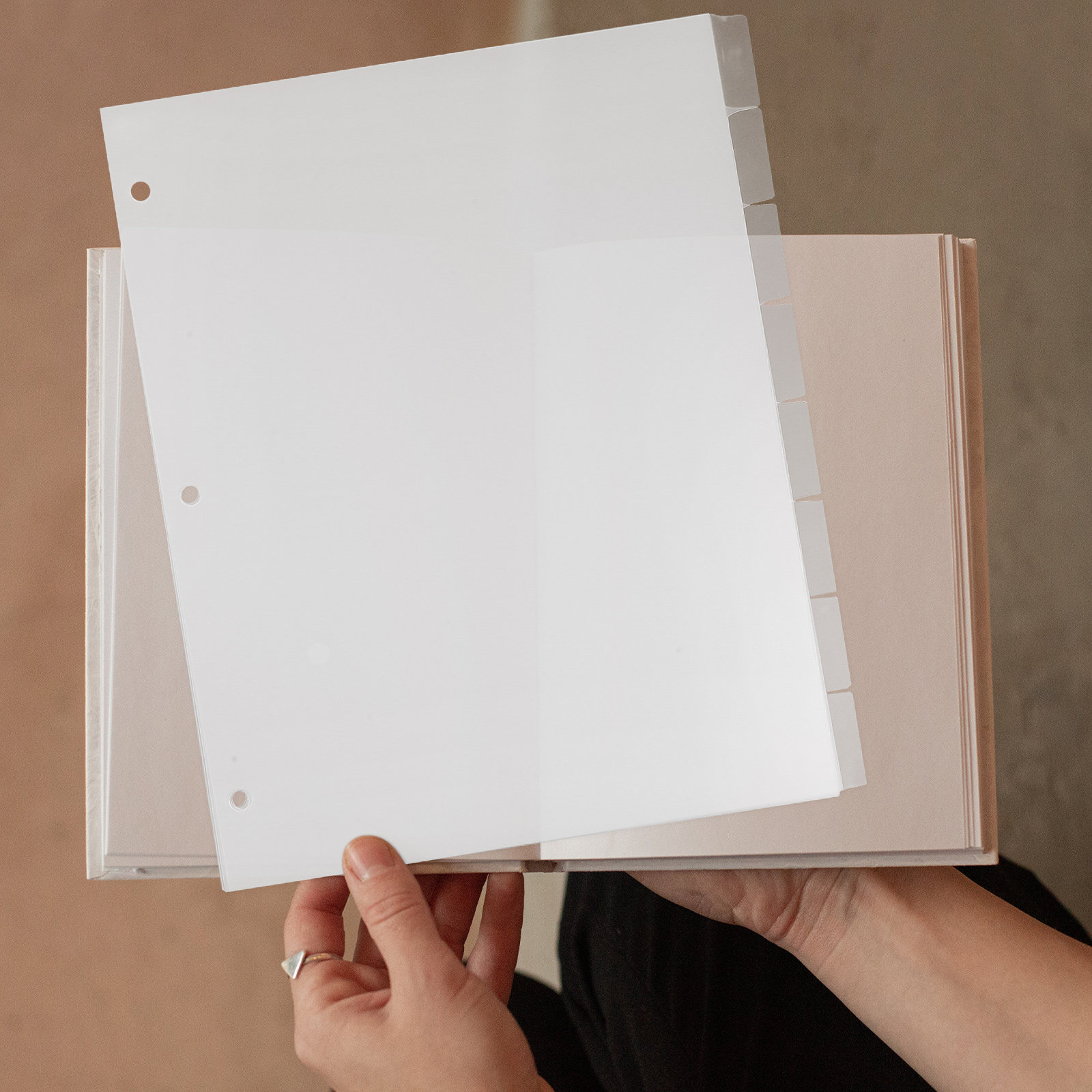 8 Sheets Tabbed Divider Pages  - Tab Divider A4 리뷰 및 가격