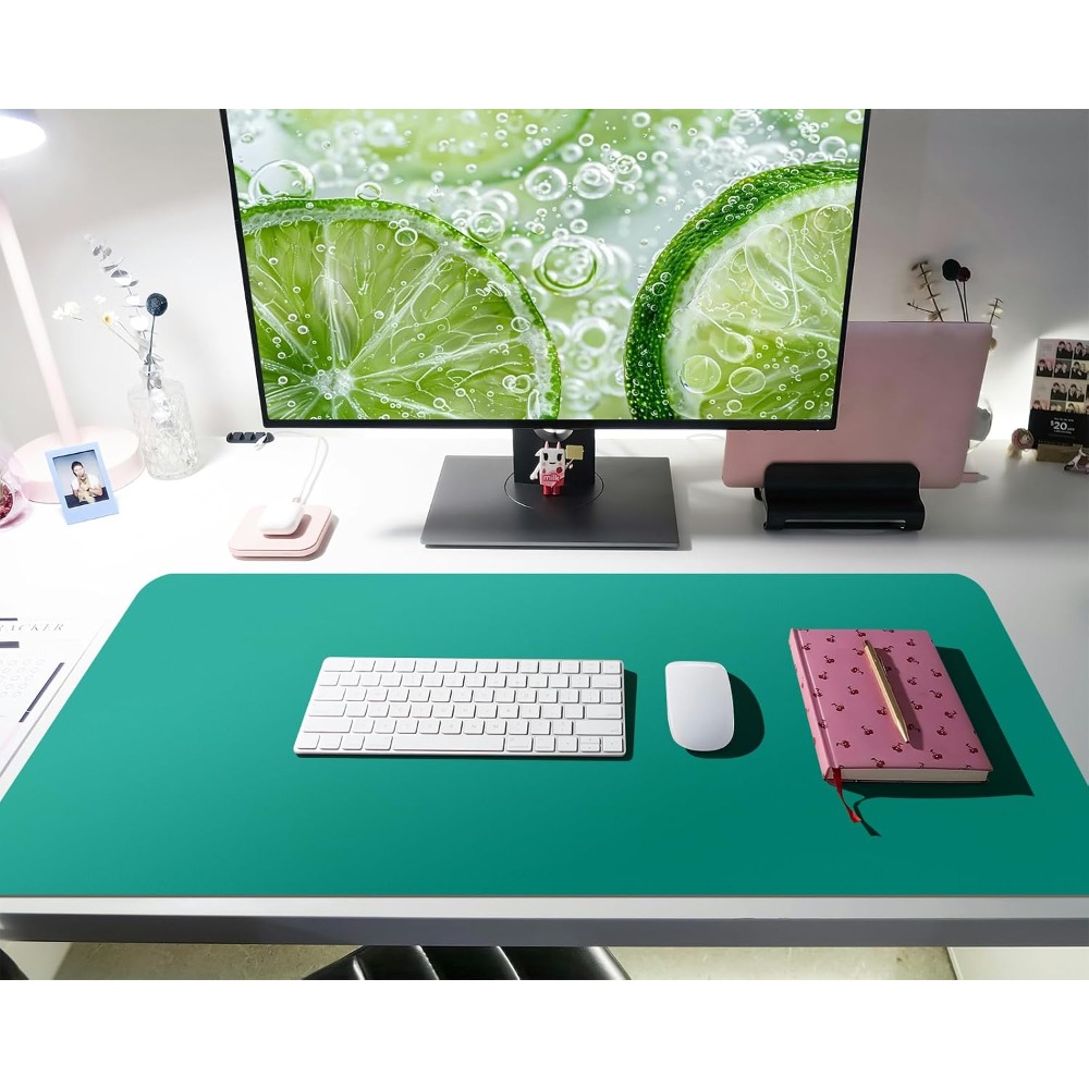 Premium Green Leather Desk Pad - Leather Desk Pad 리뷰 및 가격