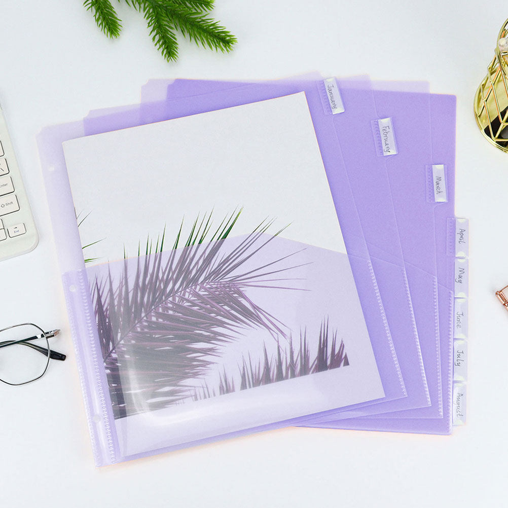 2Sets PP Material Binder Divid - Tab Divider A4 리뷰 및 가격