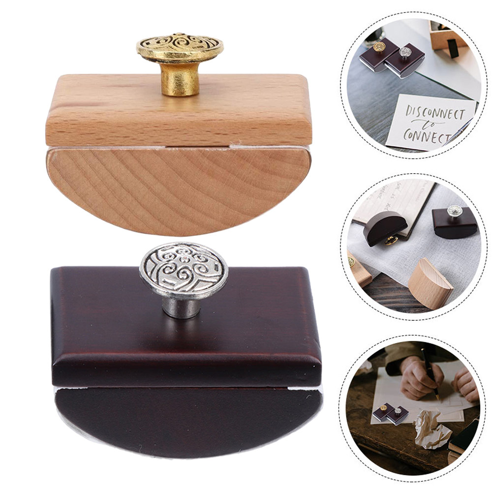 2Pcs Reusable Wood Rocker Blot - Ink Blotter Paper 리뷰 및 가격