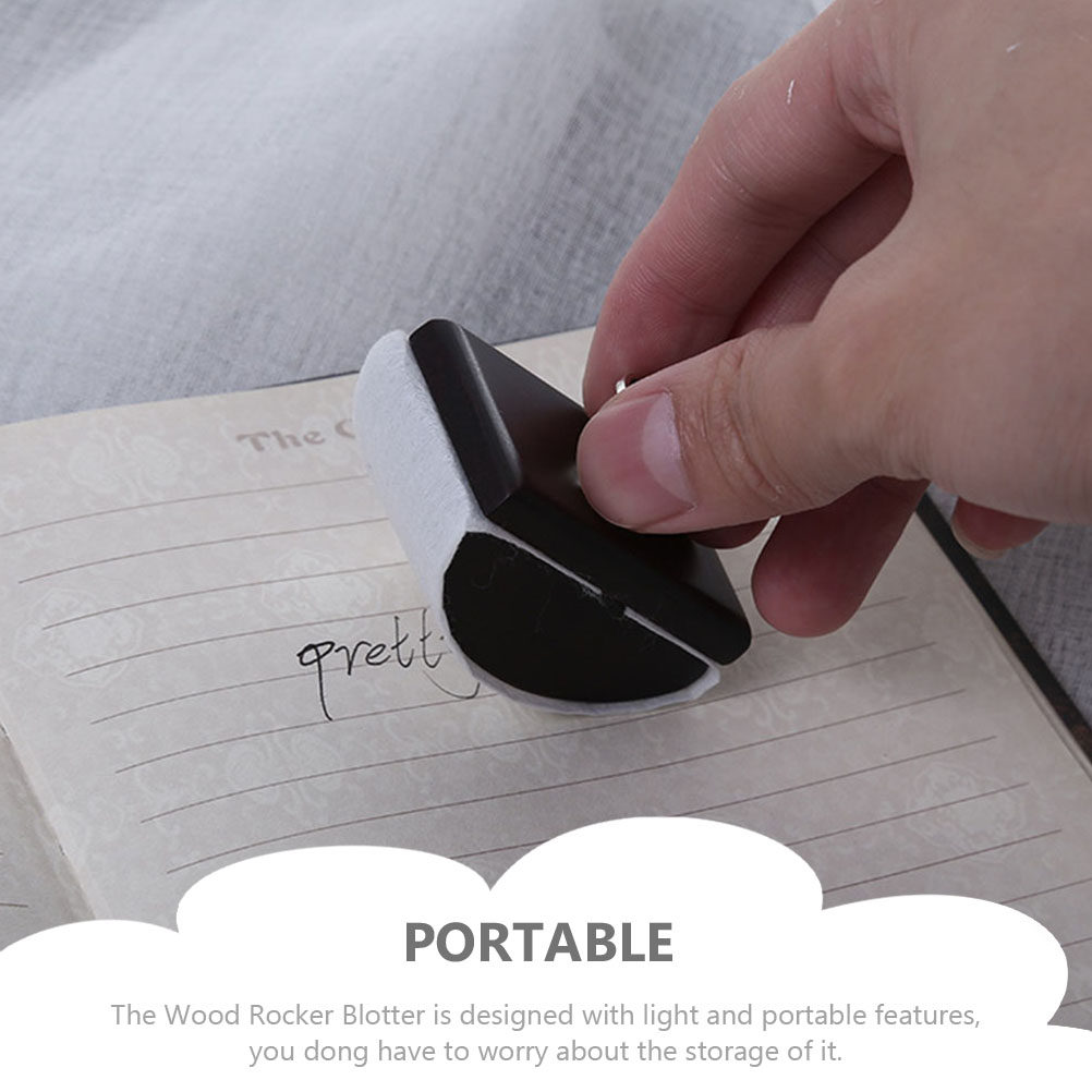 2Pcs Reusable Wood Rocker Blot - Ink Blotter Paper 리뷰 및 가격